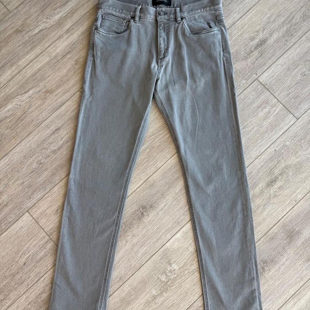 Ermenegildo-zegna Men's Grey and Green Jeans
